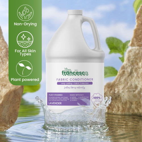 [ 3X MORE CONCENTRATED FABRIC CONDITIONER ] San Francesco Fabric Conditioner with Long-lasting Lavender Scent Fabcon Fabric Protection Liquid Fabric Conditioner for Washing Machine Fabcon for Handwash Heavy Duty Fabric Conditioner