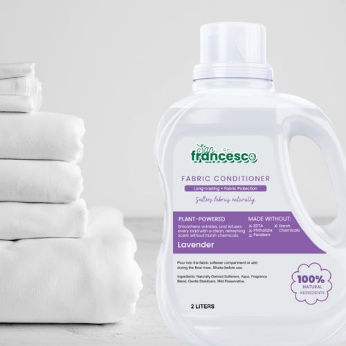 [ 3X MORE CONCENTRATED FABRIC CONDITIONER ] San Francesco Fabric Conditioner with Long-lasting Lavender Scent Fabcon Fabric Protection Liquid Fabric Conditioner for Washing Machine Fabcon for Handwash Heavy Duty Fabric Conditioner